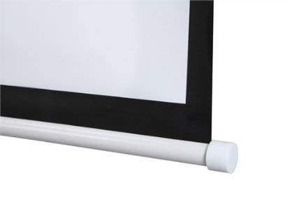 Rosolly 120 inches Diagonal, Technology Motorised Projector Screen 4:3 Aspect Ratio, 8 Ft x 6 Ft (White)