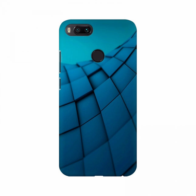 Rosolly Blue Color Box Pattern Mobile case cover