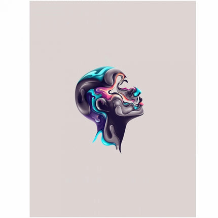 Rosolly Colorfull Skull Digital Art Mobile case cover