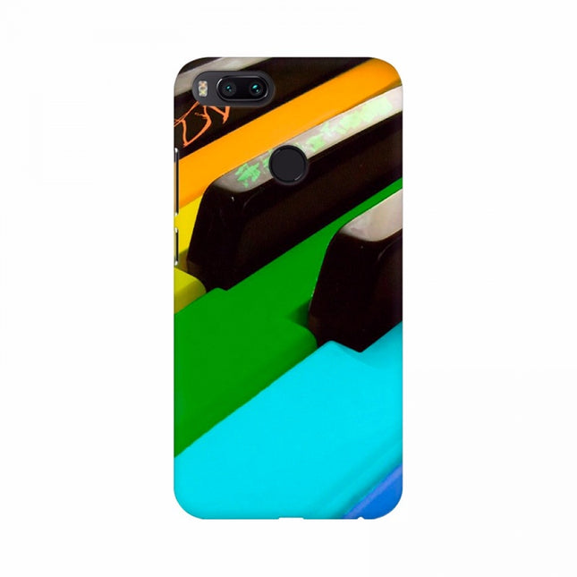 Rosolly 3D Colorful Rows Mobile Case Cover