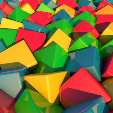 Rosolly Colorful Puzzle Cube Mobile Case Cover