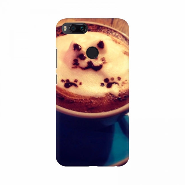 Rosolly Creamy Cat Cup Mobile Case Cover