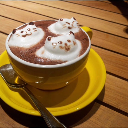 Rosolly Coffee Creamy Cat Design Mobile Case Cover