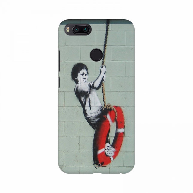 Rosolly Boy Play with Safety Rings Drawing Mobile Case Cover