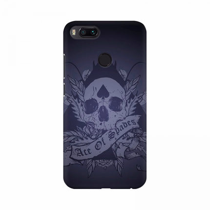 Rosolly Dark Skull and the flower Mobile Case Cover