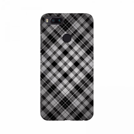 Rosolly Black and white neet Texture Design Mobile Case Cover