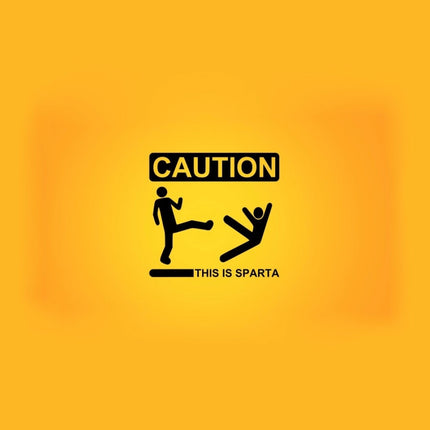 Rosolly Caution Background Design Mobile Case Cover