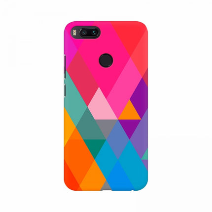 Rosolly Abstract Colourful Trigangle Designs Mobile Case Cover