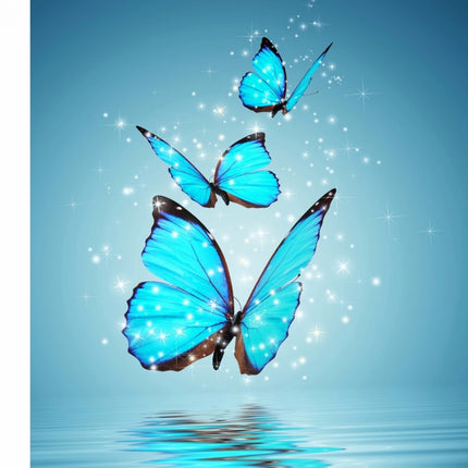 Rosolly Butterfly and Star blinking Mobile Case Cover