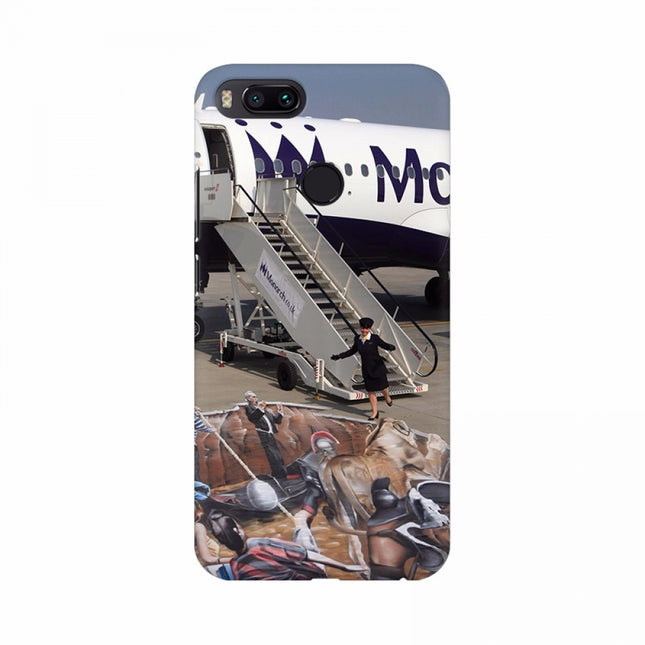 Rosolly Aeroplane Landing Mobile Case Cover