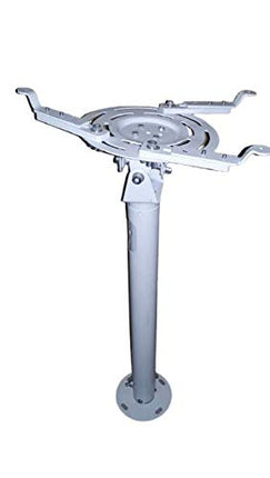 Rosolly Heavy Duty Projector Ceiling Mount Kit (White) Loading Capacity Upto 30 Kgs (Only for Heavy Load Projector)