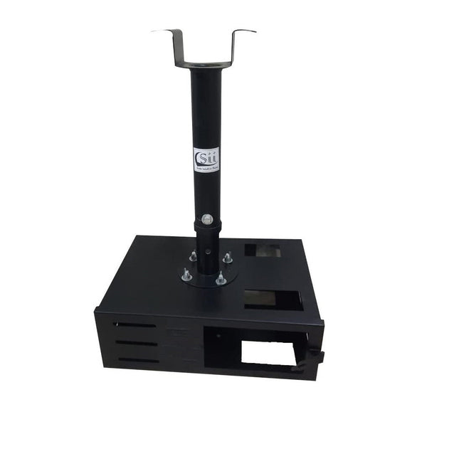 Rosolly 2 feet Projector Mount with Projector cage (Maximum Load Capacity 15 kg) (Black)