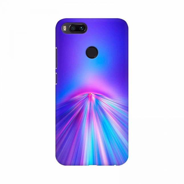 Rosolly Blue Lighting Rays Mobile Case Cover