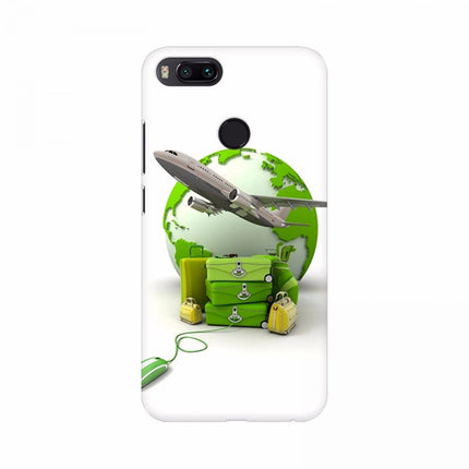 Rosolly Aeroplane Escape Green World Mobile Case Cover