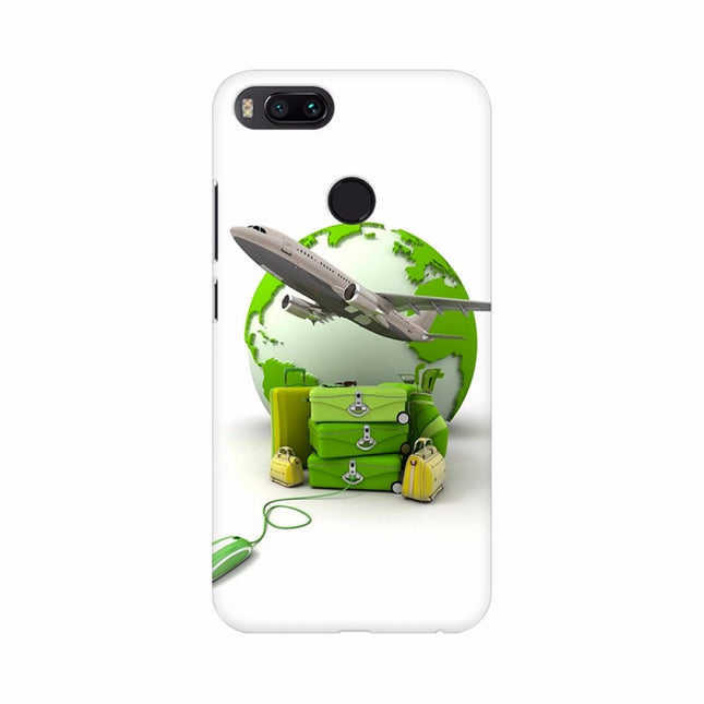 Rosolly Aeroplane Escape Green World Mobile Case Cover