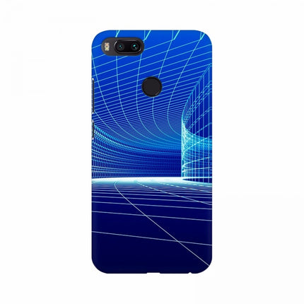 Rosolly Blue Building Architecture Mobile Case Cover