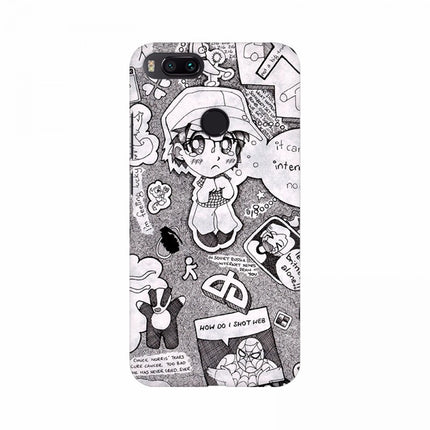 Rosolly Cartoon Story Background Mobile Case Cover