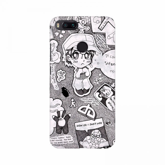 Rosolly Cartoon Story Background Mobile Case Cover