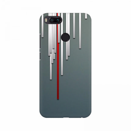 Rosolly Classic Gray color Lines different Size Mobile Case Cover