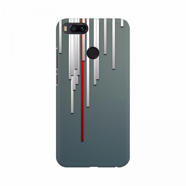 Rosolly Classic Gray color Lines different Size Mobile Case Cover