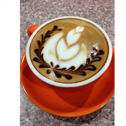 Rosolly Cup of Coffee with Floral Mobile Case Cover