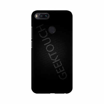 Rosolly Black Background with text Mobile Case Cover