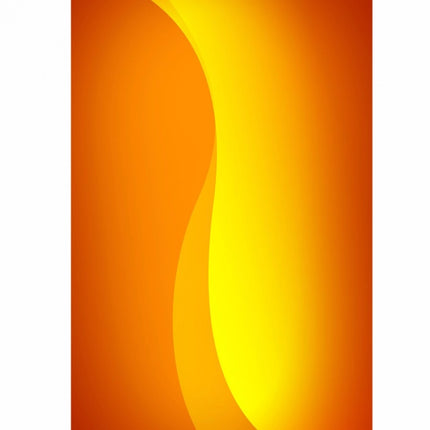 Rosolly Curve Shape Orange background Mobile Case Cover