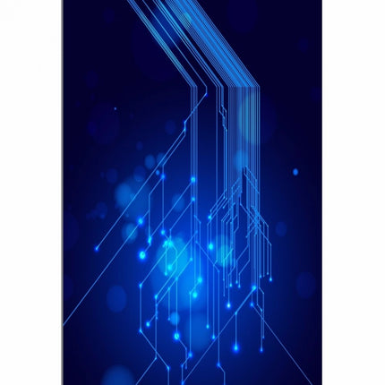 Rosolly Blue color Circuit Mobile Case Cover
