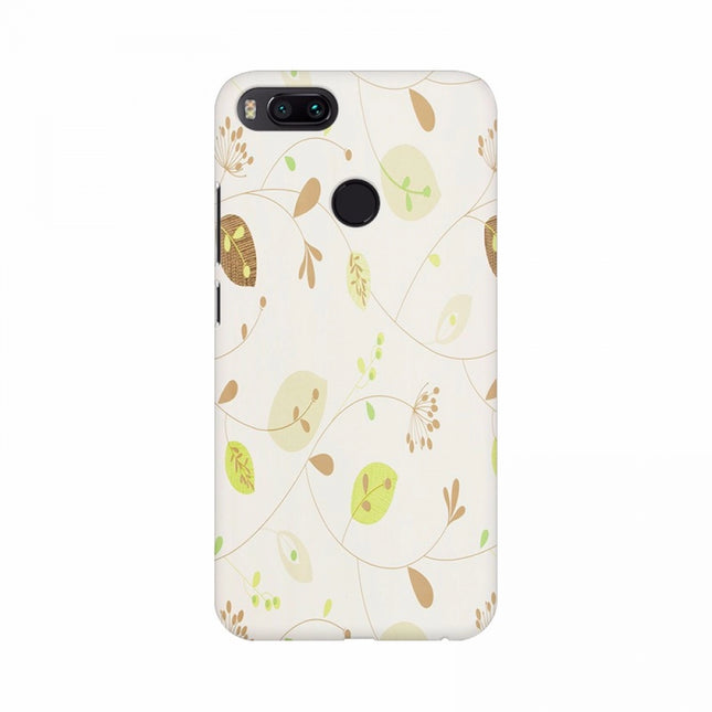 Rosolly Creamy floral background Mobile Case Cover
