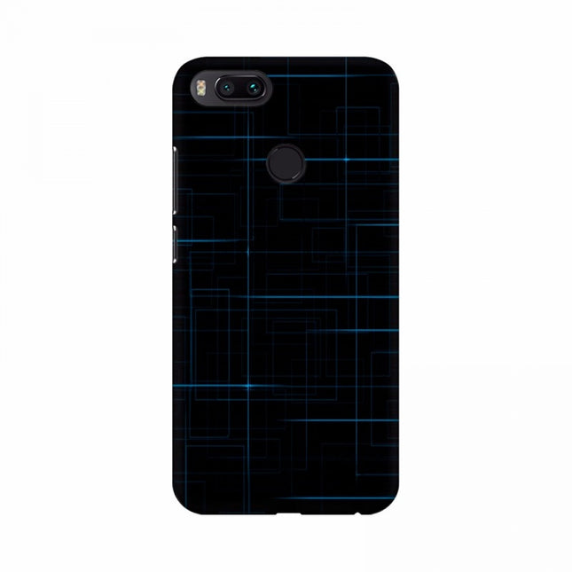 Rosolly Dark Blue Lines wallpapers Mobile Case Cover