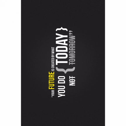 Rosolly Black Background with thoughts Mobile Case Cover