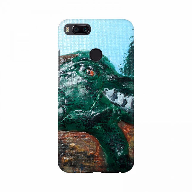 Rosolly Crocodile Painting Mobile Case Cover