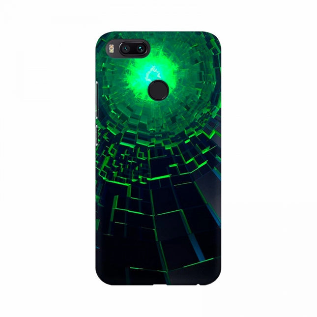 Rosolly 3D Green Color Mobile Case Cover