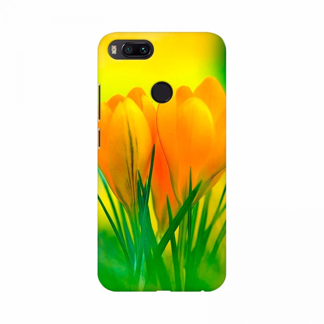Rosolly Yellow Crocus Flowers Wallpapers Mobile Case Cover