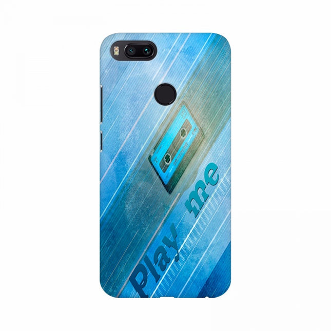 Rosolly Abstract Blue color cassette Mobile Case Cover