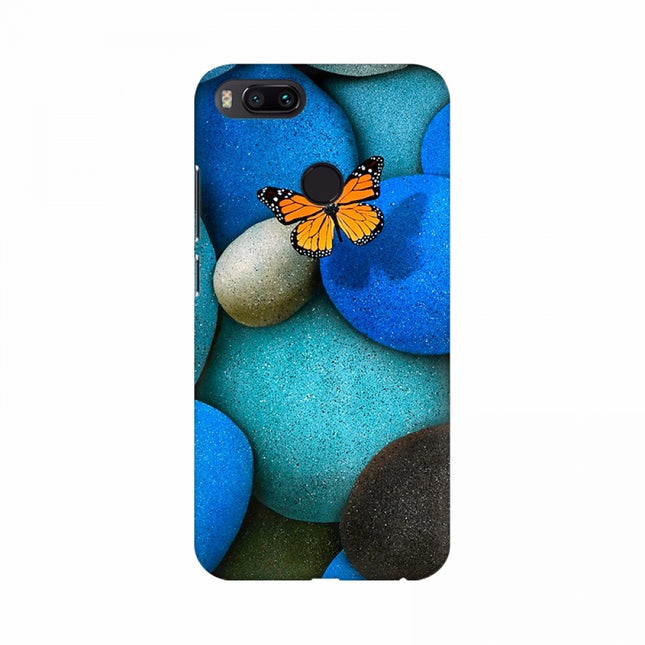 Rosolly Colorful Stones and butterfly Mobile Case Cover