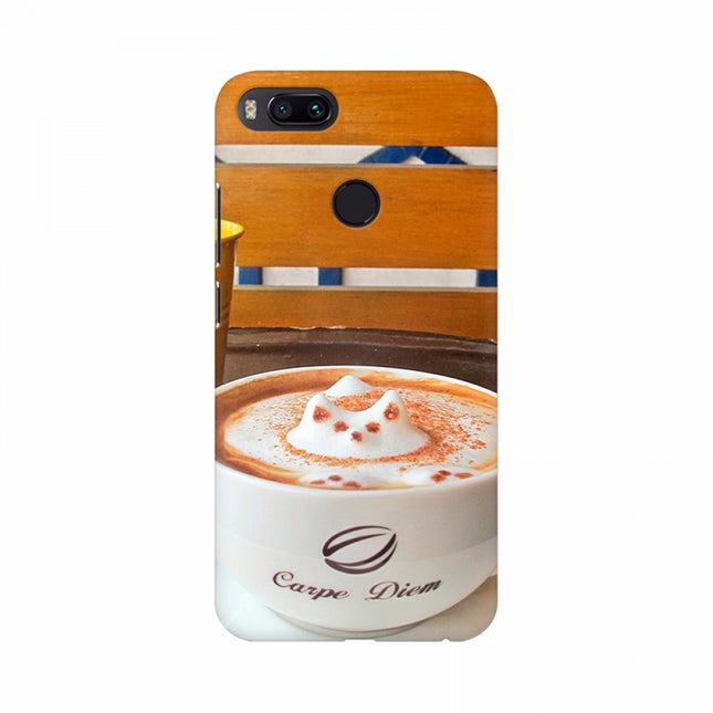 Rosolly Cream Coffee Cup set Mobile Case Cover