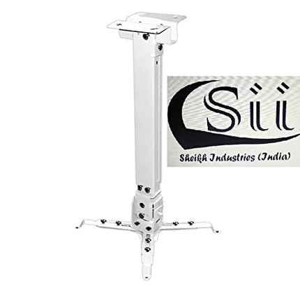 Rosolly 3 feet Wall Mount/Ceiling Mount (Iron) Projector Stand Projector Stand