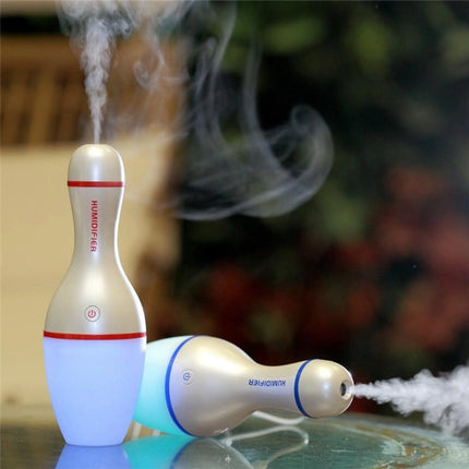 Rosolly Air Humidifier Usb 5V Bowling Bottle Led Lamp