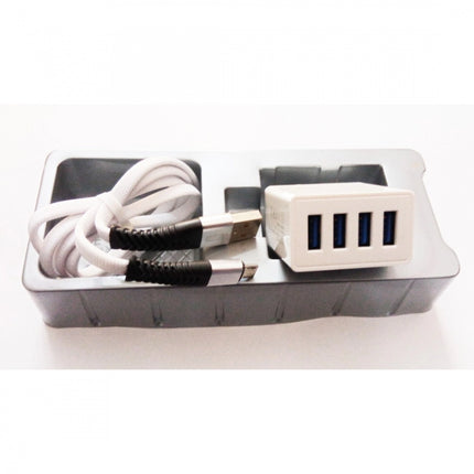 Rosolly Brand Amac Charger CH-15 4.8 A 4USB-Assorted