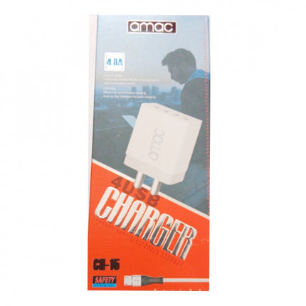 Rosolly Brand Amac Charger CH-15 4.8 A 4USB-Assorted