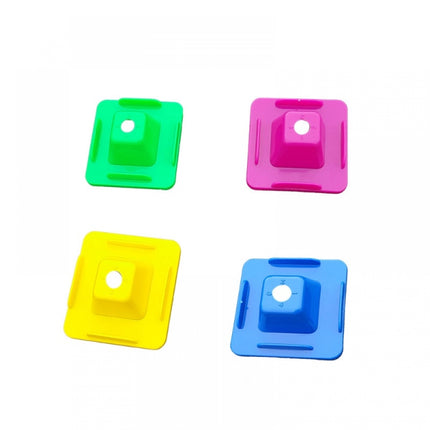 Rosolly Pack Of_10 Multi Angle Table Mobile Holder Stand (Color: Assorted)