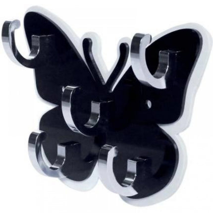 Rosolly Butterfly Hook Key Holder with 5 Hanging Key Hook (Color: Assorted)