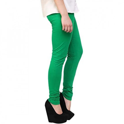 Rosolly Women's Cotton Leggings (Color:Light Green )