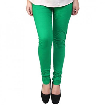Rosolly Women's Cotton Leggings (Color:Light Green )