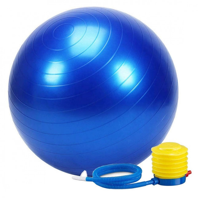 Rosolly Burst Exercise Gym Ball 75cm with Pump (Color: Assorted)