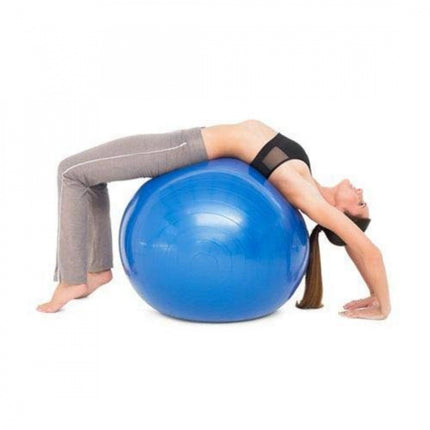 Rosolly Burst Exercise Gym Ball 75cm with Pump (Color: Assorted)