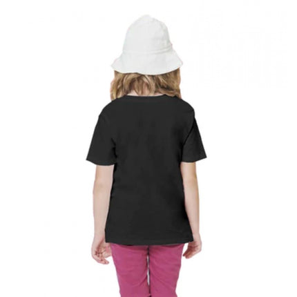Rosolly Girls Cotton Rowdy Baby Half Sleeve TShirt (Black)