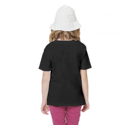Rosolly Girls Cotton Baby Shark Half Sleeve TShirt (Black)