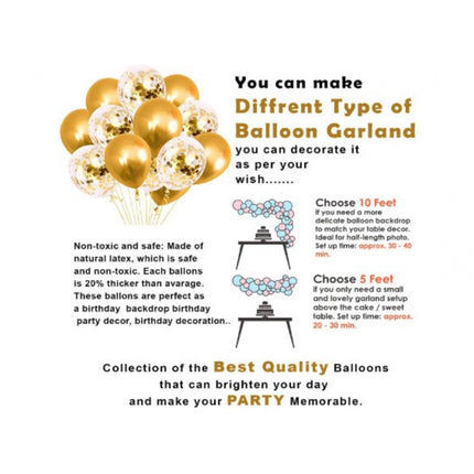 Rosolly 2Nd Birthday Decoration Items For Boys Or Girls (Golden)